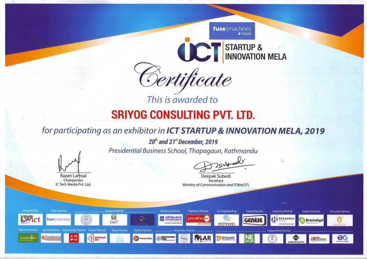 ICT Startup & Innovation Mela, 2019